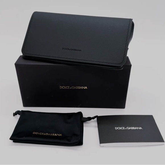 NEW DOLCE&GABBANA RECTANGLE DG6197 3292/87 SUNGLASSES DG6197 329287 EYEWEAR - Picture 3 of 3
